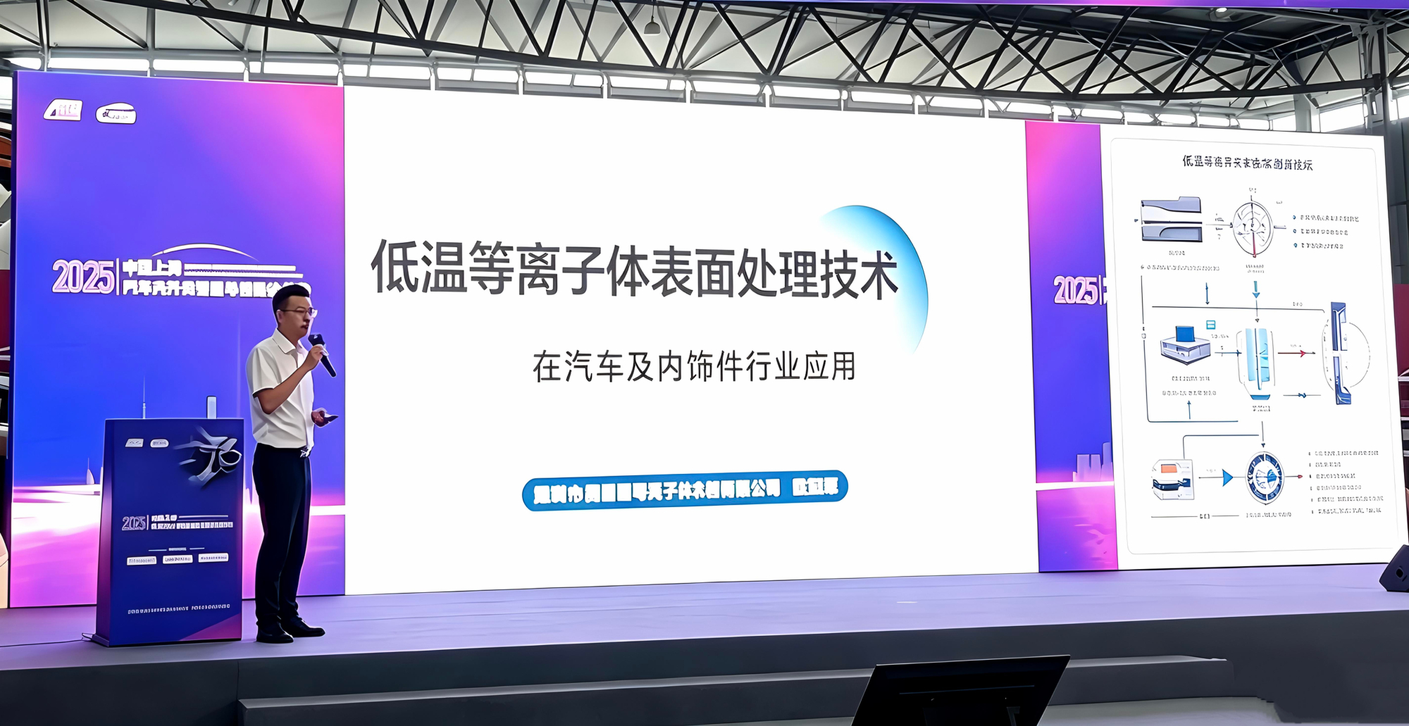 奥普斯等离子亮相2025上海国际汽车内外饰展：十年深耕，以等离子技术赋能汽车产业升级